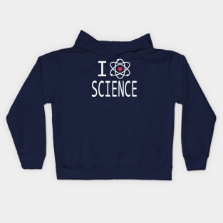 I Love Science Kids Hoodie